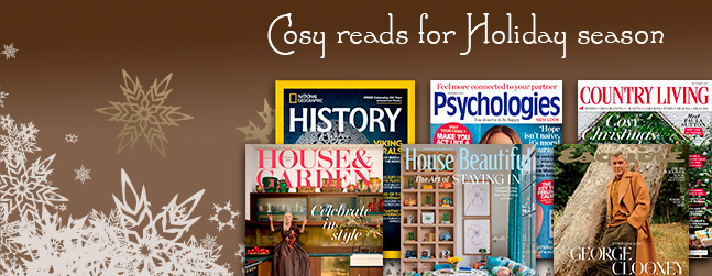 Cozy reads for Holiday Season