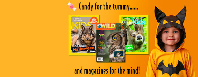Candy for the tummy, magazines for the mind!