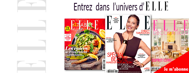 Entrez dans l'univers d'ELLE