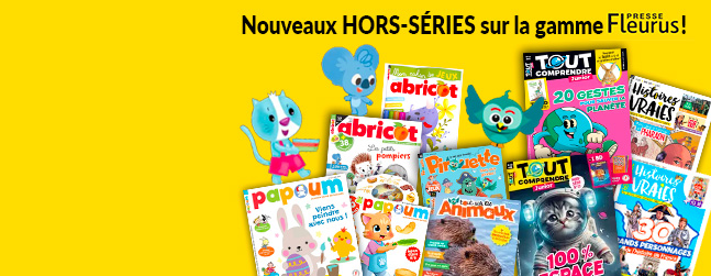Découvrez les nouveaux magazines Fleurus!
