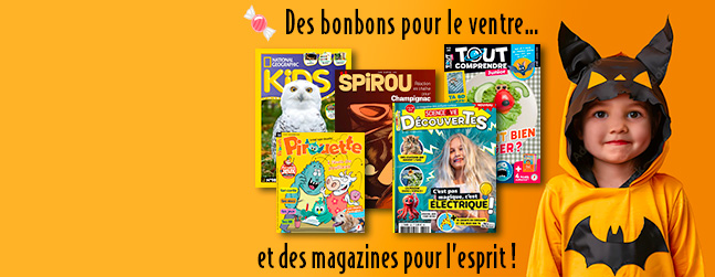 Bonbons pour le ventre: magazines pour l'esprit!