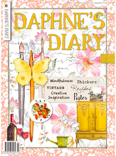 Daphne's Diary Magazine SCRAPBOOK PAPER Block II #2 BOOK 100 DESIGNS 50  Sheets