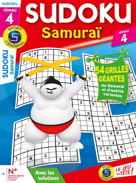 SUDOKU SAMOURAÏ NIVEAU 4