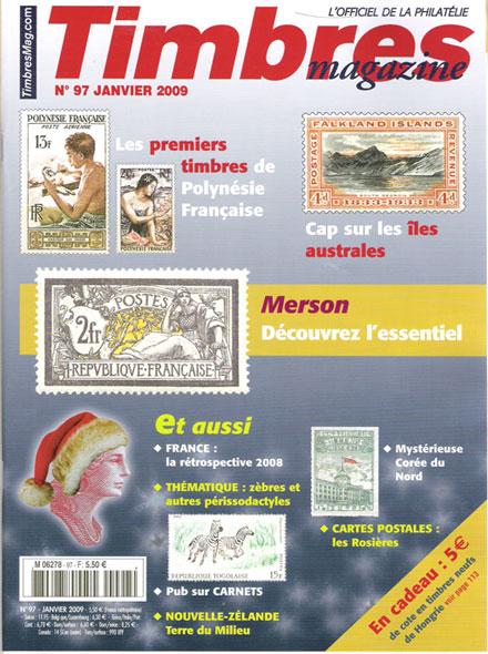 Subscription TIMBRES MAGAZINE