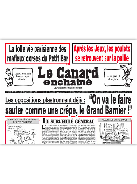 LE CANARD ENCHAINE