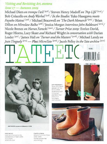 Subscription TATE (THE ART MAG.)
